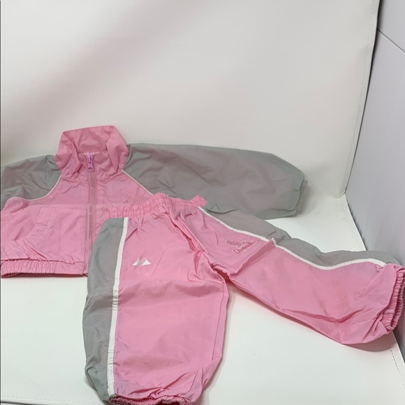 St. Louis Cardinals Pink and Gray 2Pc Set Kids' Tracksuit 18mos.